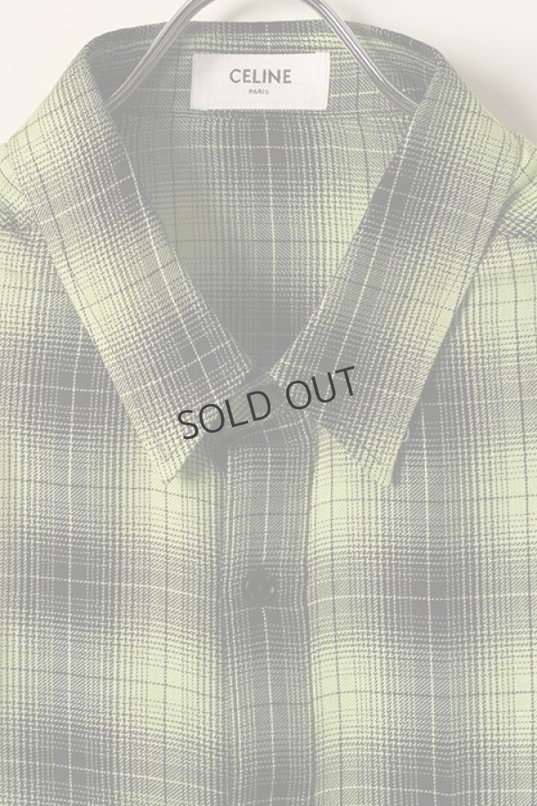 画像2: {SOLD}CELINE｜セリーヌ L/Sシャツ{-BCS} (2)
