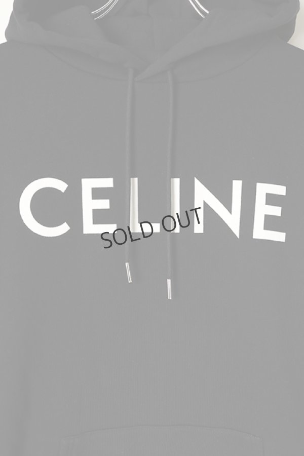 画像2: {SOLD}CELINE セリーヌ Sweat Hoodie{-BBS} (2)