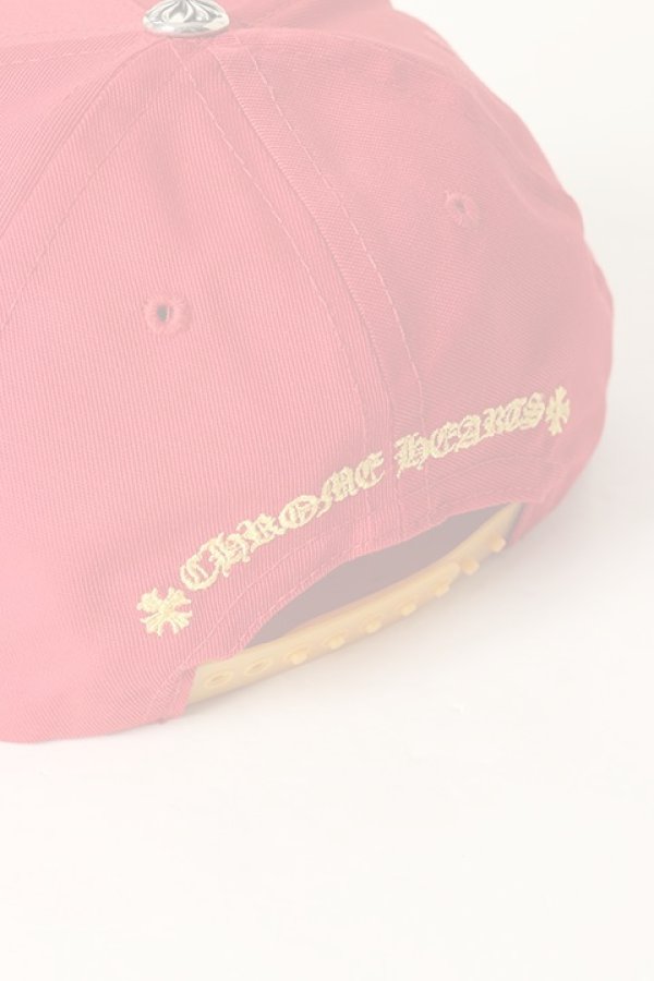 画像4:   CHROME HEARTS クロムハーツ 5PANEL CAP {-BCS}  :304177428-244-RED-F  (4)