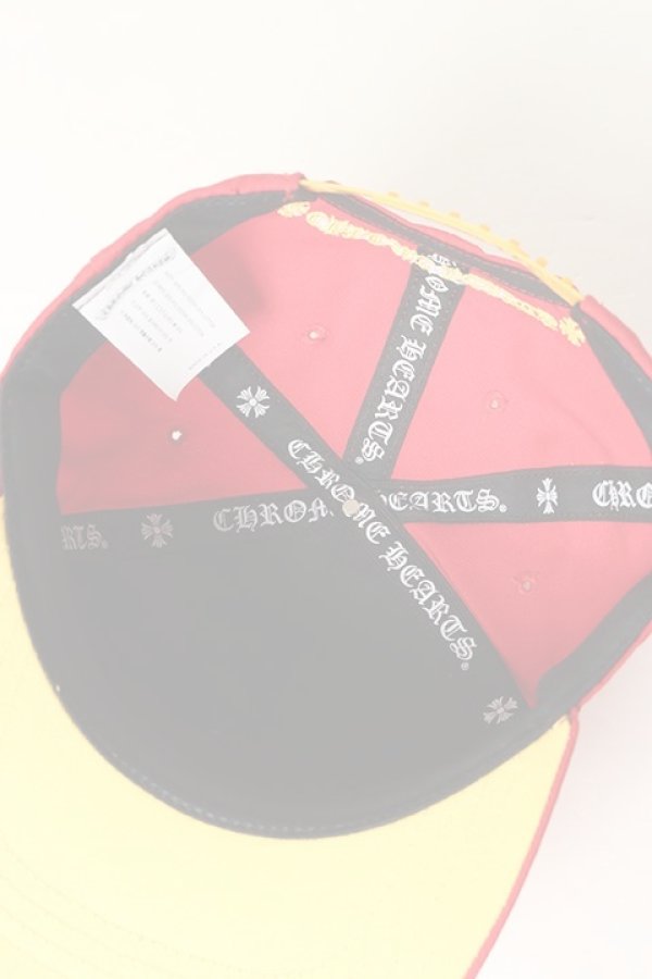 画像5:   CHROME HEARTS クロムハーツ 5PANEL CAP {-BCS}  :304177428-244-RED-F  (5)