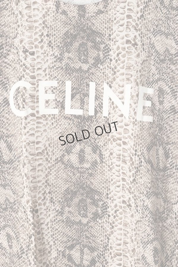 画像3: {SOLD}CELINE セリーヌ ルーズ Tシャツ{307H2X681-19BW-BBS} (3)
