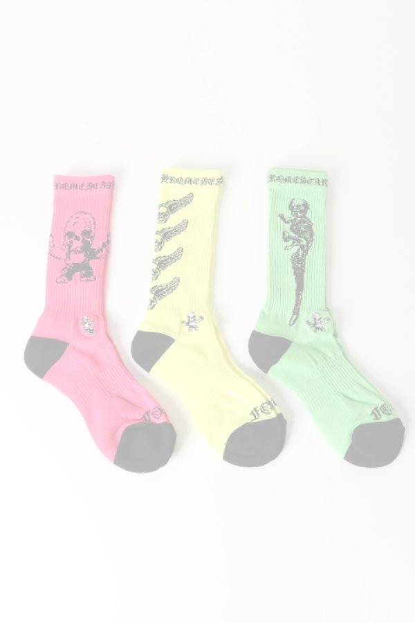画像1:  {SOLD} CHROME HEARTS クロムハーツ Socks {316180459-389-MB5-BBS}  :316180459389NE  (1)