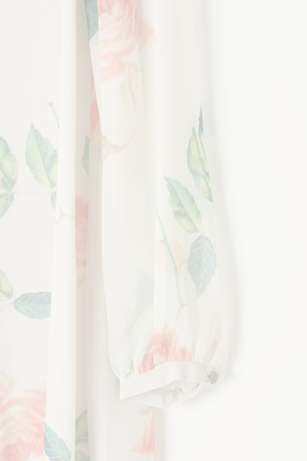 画像3:  {SOLD} AULA アウラ FLOWER PANEL PRINT ONE-PIECE{-AGS} (3)