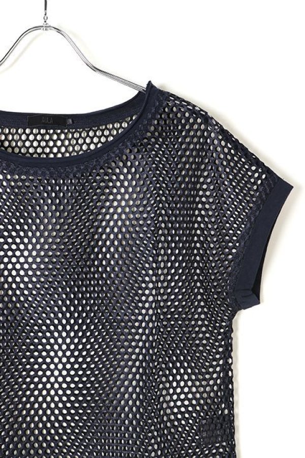 画像2: AULA アウラ SPORTS MESH T-SHIRT{-AGS} (2)