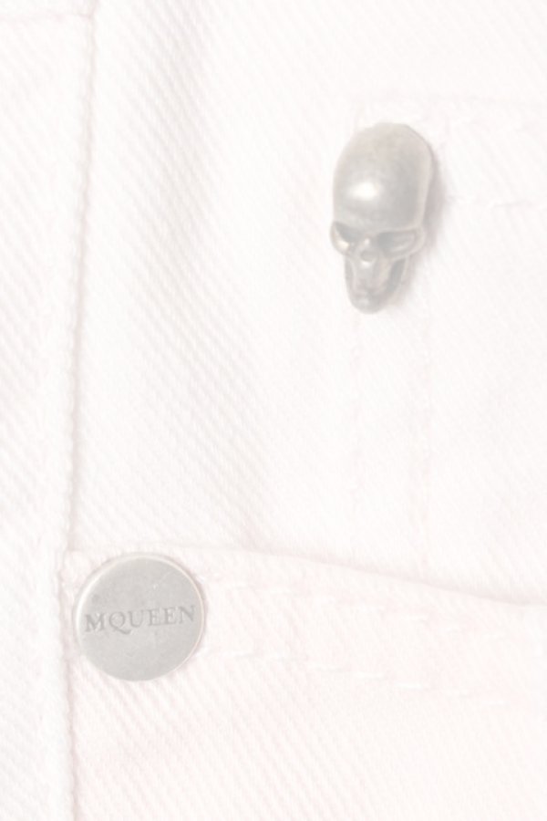 画像4:  {SOLD} ALEXANDER MCQUEEN アレキサンダー・マックイーン JEANS OVERDYED STRETCH DENIM{-ADS} (4)