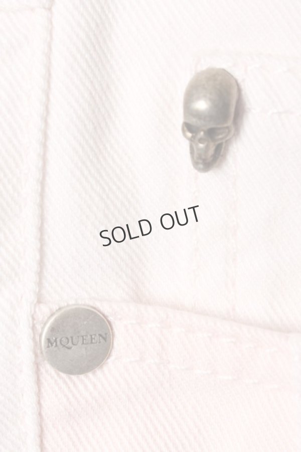 画像4: ALEXANDER MCQUEEN アレキサンダー・マックイーン JEANS OVERDYED STRETCH DENIM{-ADS} (4)