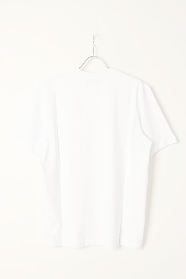 画像5:  {SOLD} MSGM エムエスジーエム ブラッシュストローク ロゴTシャツ{-BCS} (5)