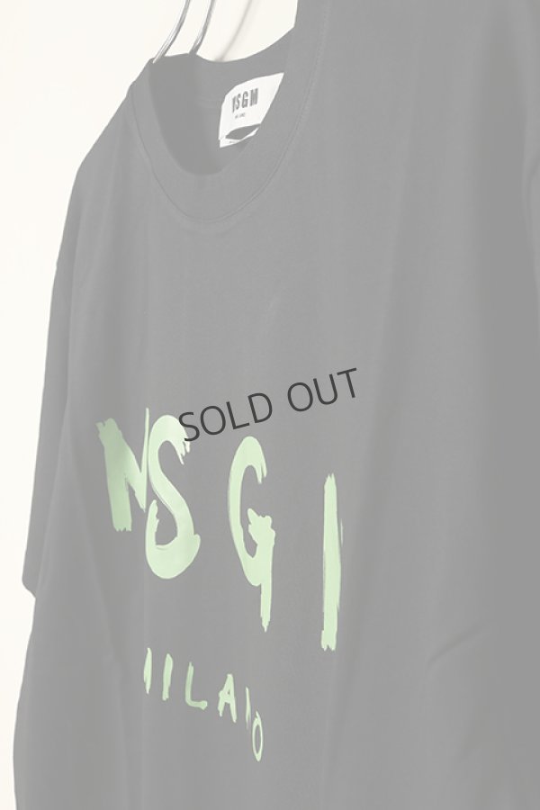 画像3: {SOLD}MSGM エムエスジーエム ブラッシュロゴTシャツ{-BCS} (3)