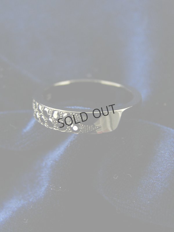 画像3: {SOLD}haraKIRI ハラキリ CZ／ノーマルリング 黒{-} (3)