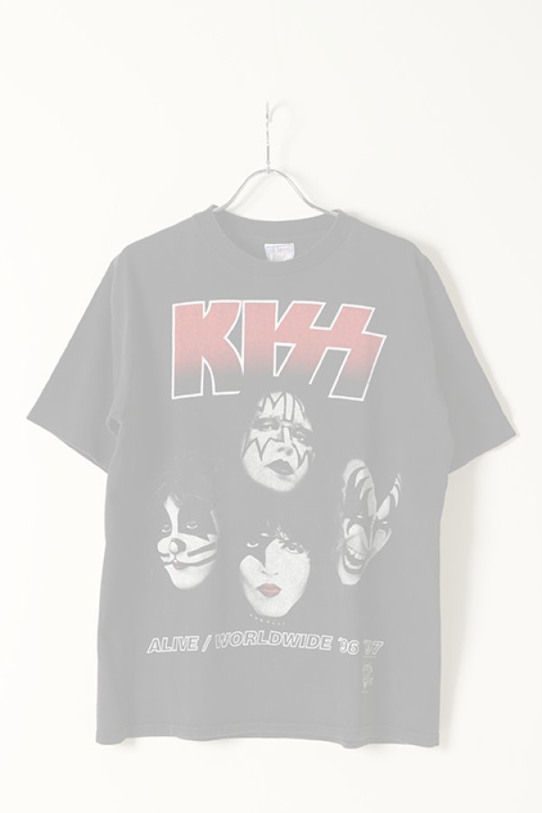 画像1:  {SOLD} Vintage KISS ALIVE WORLD1WIDE '96 - '97 TEE ALLSPORT{-BAA} (1)