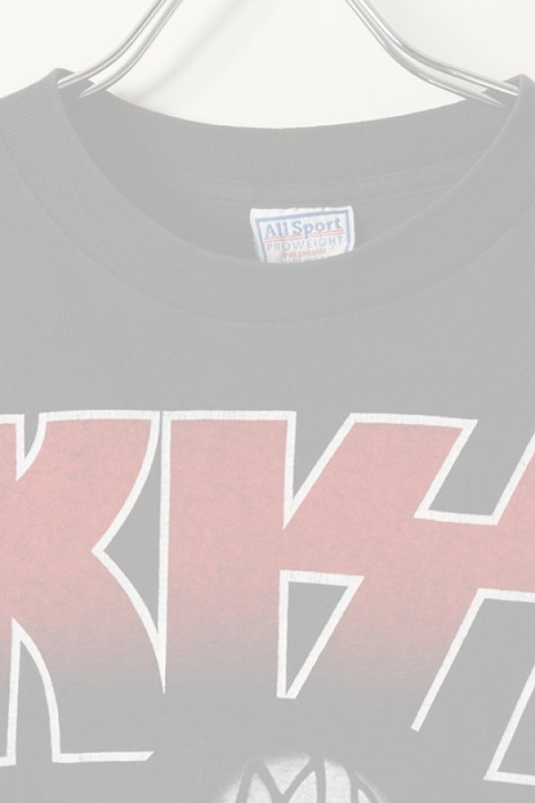 画像2:  {SOLD} Vintage KISS ALIVE WORLD1WIDE '96 - '97 TEE ALLSPORT{-BAA} (2)