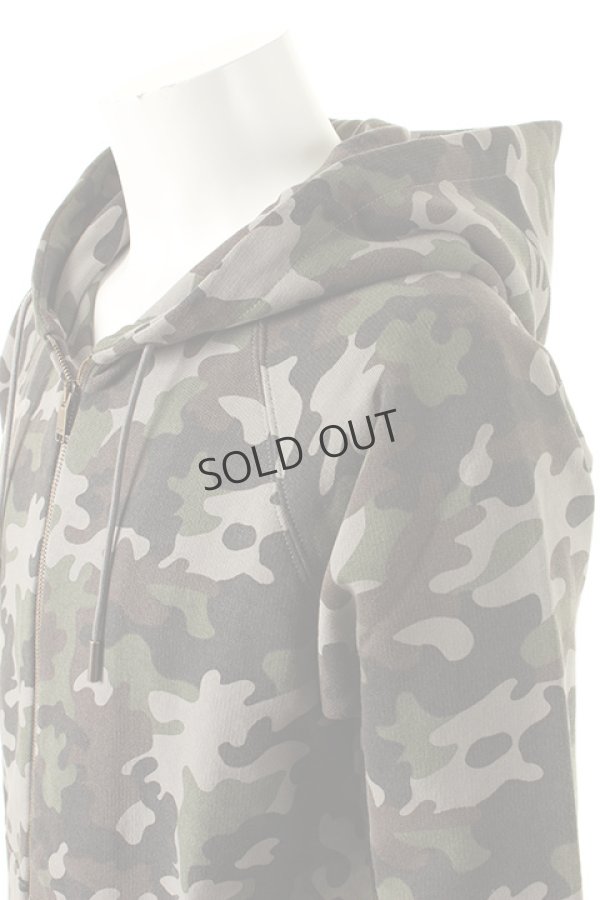 画像4: {SOLD}SAINT LAURENT PARIS サンローランパリ クラシック フード付 ジップスウェットパーカー{-AES} (4)