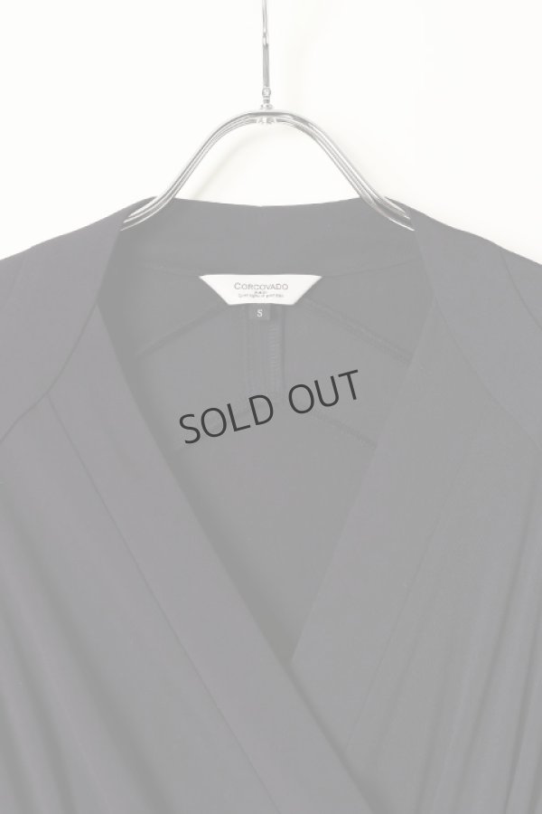 画像3: {SOLD}CORCOVADO コルコバード ハイスイスト スムースジャージードレス{-BBS} (3)