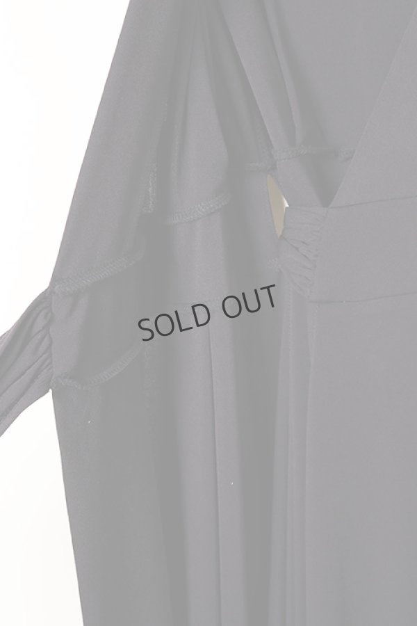 画像5: {SOLD}CORCOVADO コルコバード ハイスイスト スムースジャージードレス{-BBS} (5)