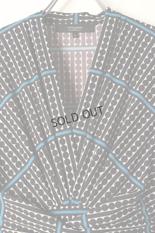 画像2: {SOLD}CORCOVADO コルコバード Cashe-coeur MIDI Dress{-BAA} (2)