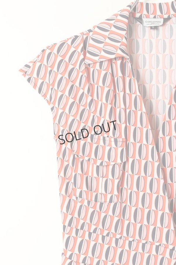 画像4: {SOLD}CORCOVADO コルコバード カシュクールミディ丈ワンピース{-BBS} (4)