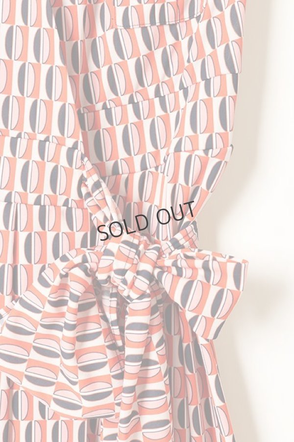 画像5: {SOLD}CORCOVADO コルコバード カシュクールミディ丈ワンピース{-BBS} (5)