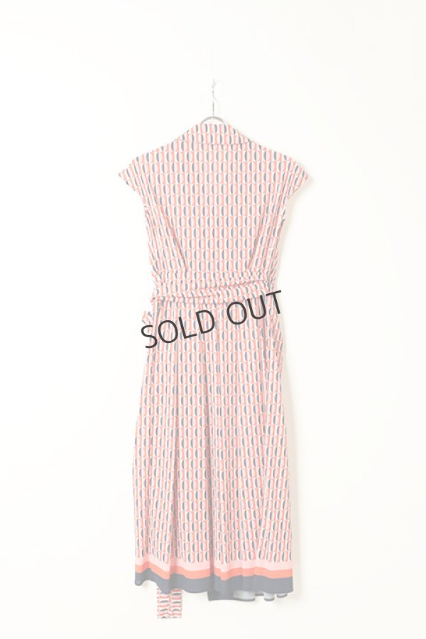 画像6: {SOLD}CORCOVADO コルコバード カシュクールミディ丈ワンピース{-BBS} (6)