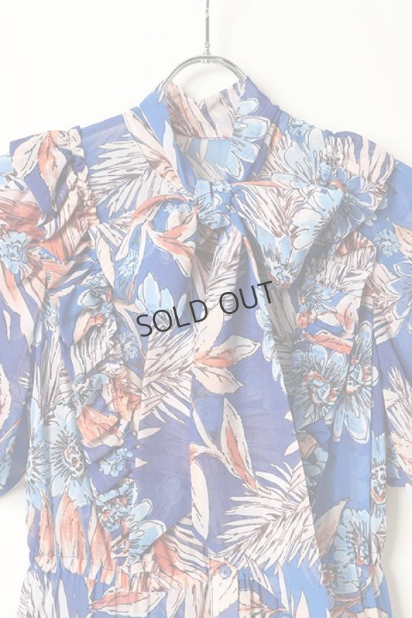 画像3: {SOLD}CORCOVADO コルコバード シフォンティアードワンピース（WEB限定）{-BBS} (3)