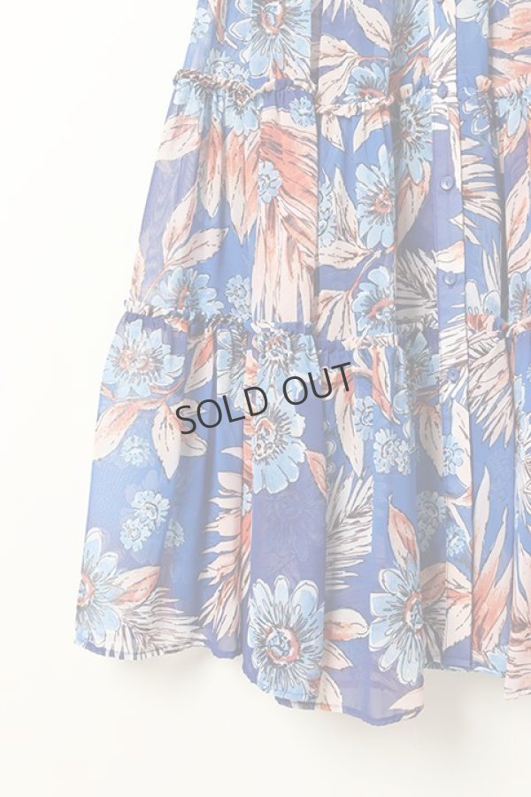 画像5: {SOLD}CORCOVADO コルコバード シフォンティアードワンピース（WEB限定）{-BBS} (5)