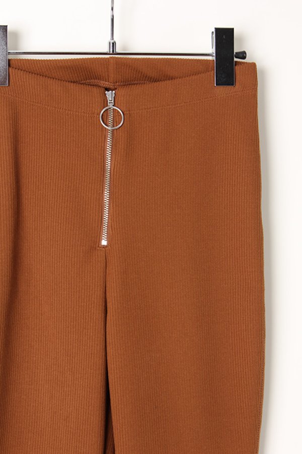画像3: 【 40%OFF セール20,900円→12,540円】 グレースコンチネンタル|GRACE CONTINENTAL ダイアグラム DIAGRAM ベロアフレアパンツ{-AIA} (3)