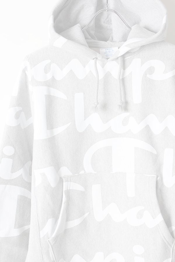画像3:   Champion チャンピオン REVEASE WEAVE PULLOVER HOOD ALL OVER PRINT{-AIS} (3)