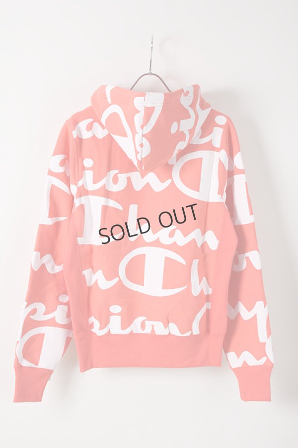 画像2: {SOLD}Champion チャンピオン REVEASE WEAVE PULLOVER HOOD ALL OVER PRINT{-AIS} (2)