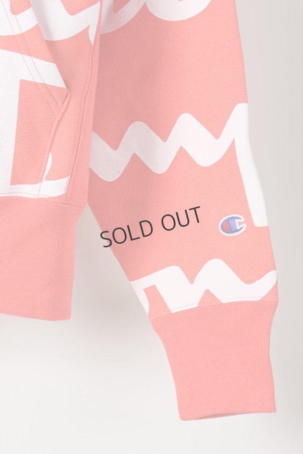 画像4: {SOLD}Champion チャンピオン REVEASE WEAVE PULLOVER HOOD ALL OVER PRINT{-AIS} (4)