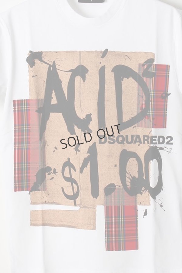 画像3: {SOLD}DSQUARED ディースクエアード S/S TEE{3D2S74GD0478-WHT-AIS} (3)