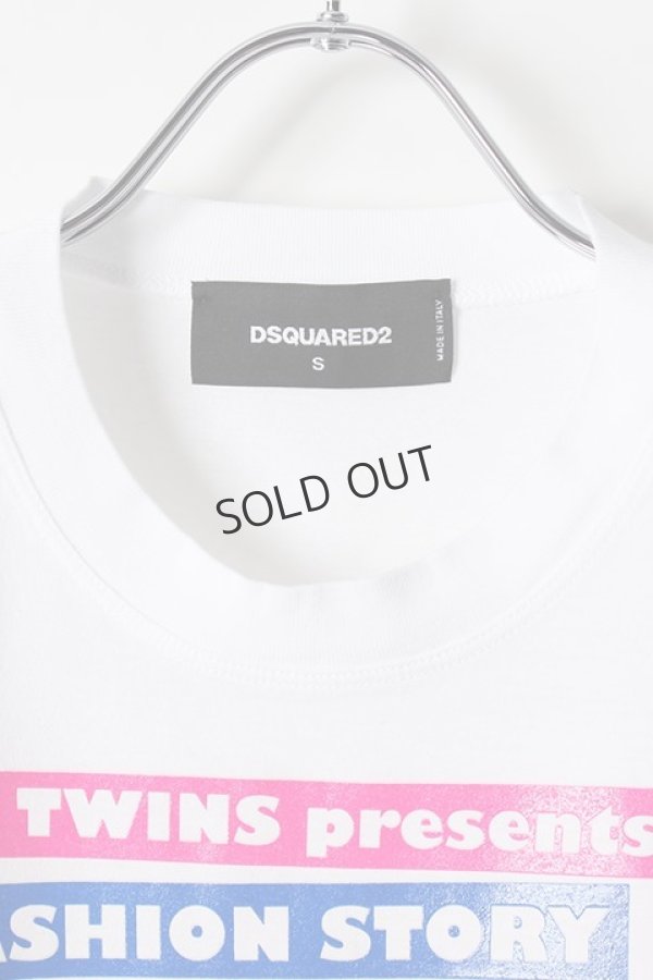 画像4: {SOLD}DSQUARED ディースクエアード S/S TEE{3D2S74GD0523-WHT-AIS} (4)