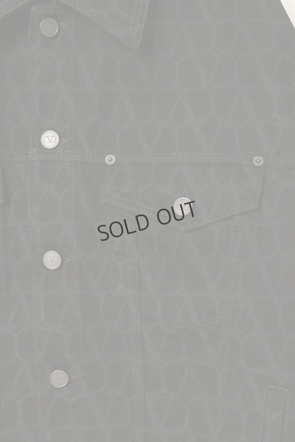 画像3: {SOLD}Valentino ヴァレンティノ トワル イコノグラフプリント デニムジャケット{-BCA} (3)