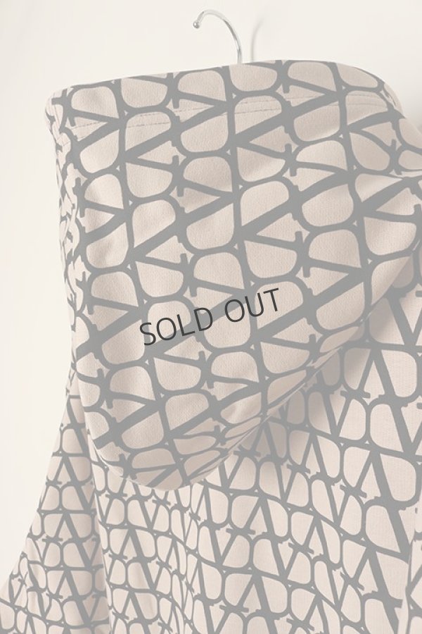 画像6: {SOLD}Valentino ヴァレンティノ トワル イコノグラフ プリント フード付き コットン スウェットシャツ{-BCA} (6)