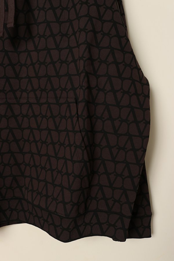 画像3: 【 30%OFF セール209,000円→146,300円】 Valentino ヴァレンティノ トワル イコノグラフ プリント フード付き コットン スウェットシャツ{-BCA} (3)