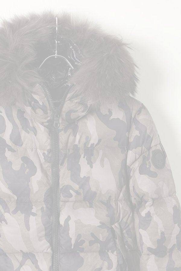 画像3:   HYDROGEN ALBERTO×DUVETICA ハイドロゲンアルベルト×デュベティカ AB103 DOWN JACKET CAMO HYDROGEN BY DUVETICA{407-10012002-135-AIA} (3)