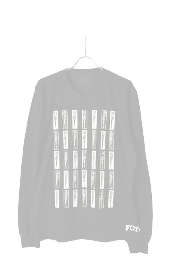 画像1:   CHROME HEARTS クロムハーツ ロングスリーブTシャツ {-BCS}  :408053447-642-BLK-L  (1)