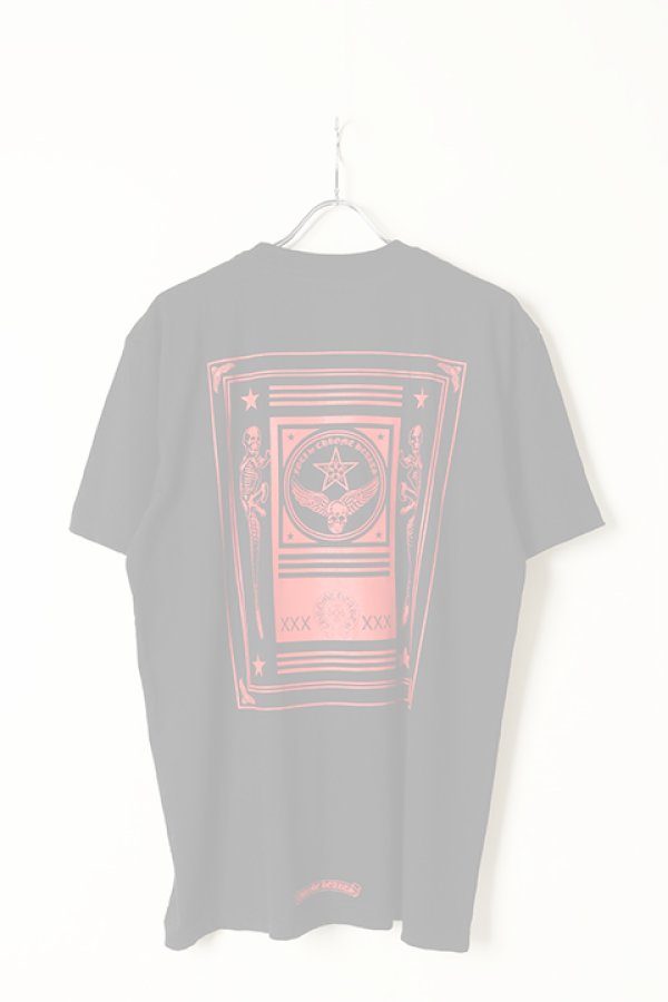 画像1:   CHROME HEARTS クロムハーツ T-Shirts {408053448-860-BLK-BBS}  :408053448860BK-L  (1)