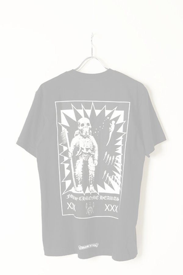 画像1:   CHROME HEARTS クロムハーツ T-Shirts {408053448-882-BLK-BBS}  :408053448882BK-M  (1)