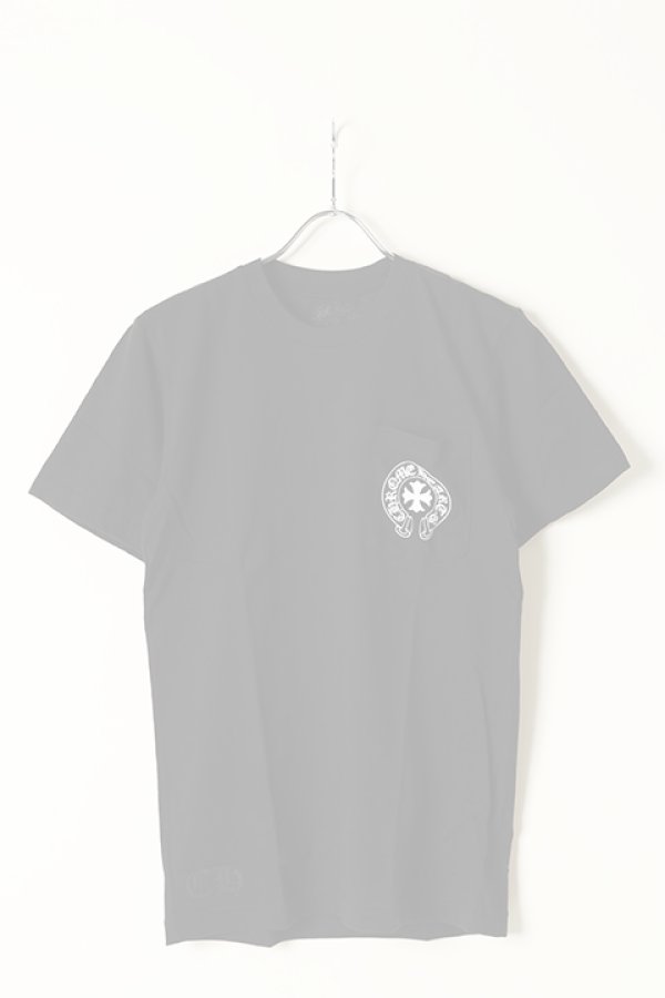 画像2:   CHROME HEARTS クロムハーツ T-Shirts {408129111-547-BLK-BBS}  :408129111547BK  (2)