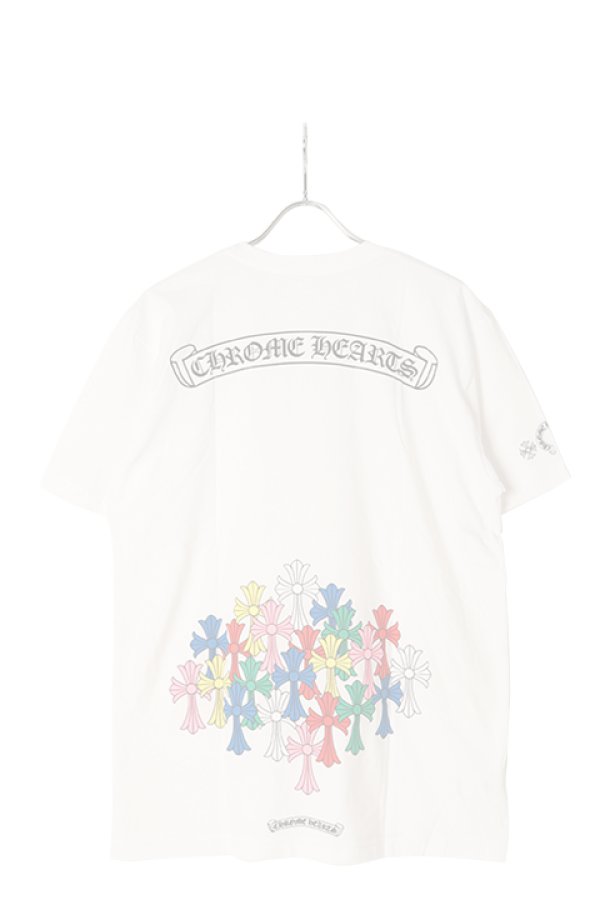 画像1:   CHROME HEARTS クロムハーツ T-Shirts {408129111WHTLRG984-BBA}  :408129111WHTLR-L  (1)