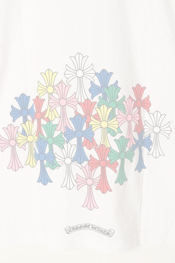 画像3:   CHROME HEARTS クロムハーツ T-Shirts {408129111WHTLRG984-BBA}  :408129111WHTLR-L  (3)