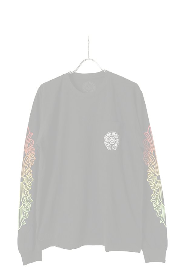 画像1:  {SOLD} CHROME HEARTS クロムハーツ ロングスリーブTシャツ {-BCS}  :408129112-730-BLK-L  (1)