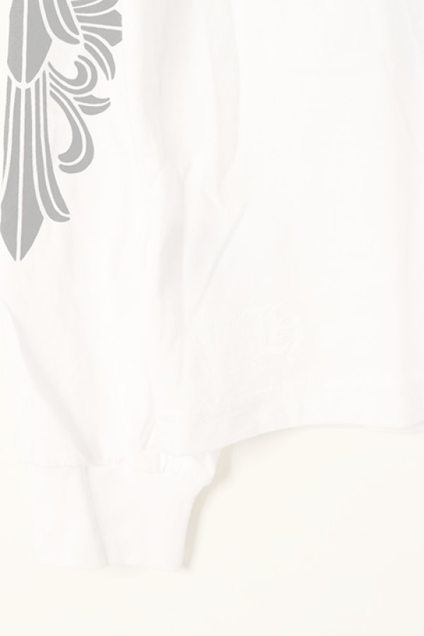 画像6:   CHROME HEARTS クロムハーツ ロングスリーブTシャツ {-BCS}  :408129112-752-WHT  (6)