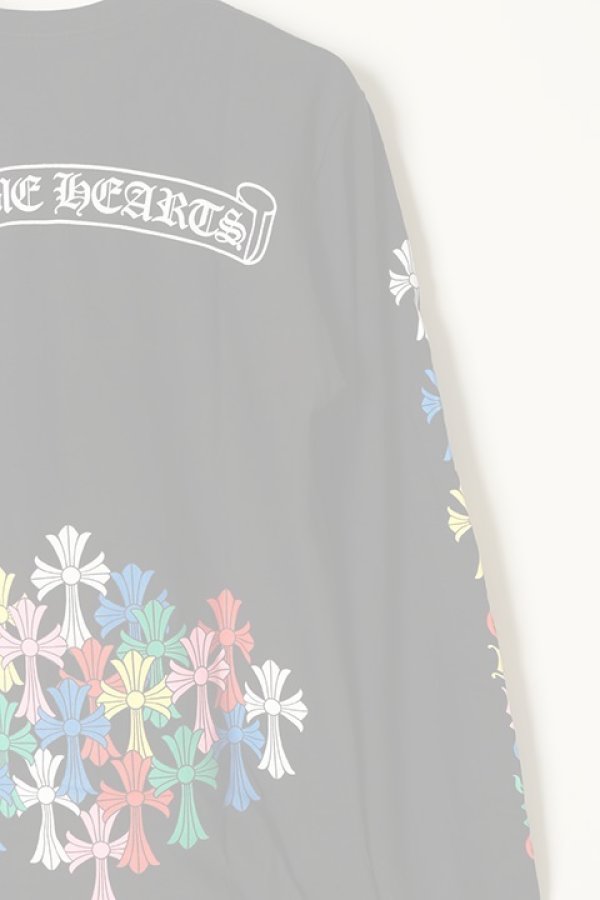 画像4:  {SOLD} CHROME HEARTS クロムハーツ  L/S T-Shirts {408129112BLKMED726-BBA}  :408129112BLKME-M  (4)
