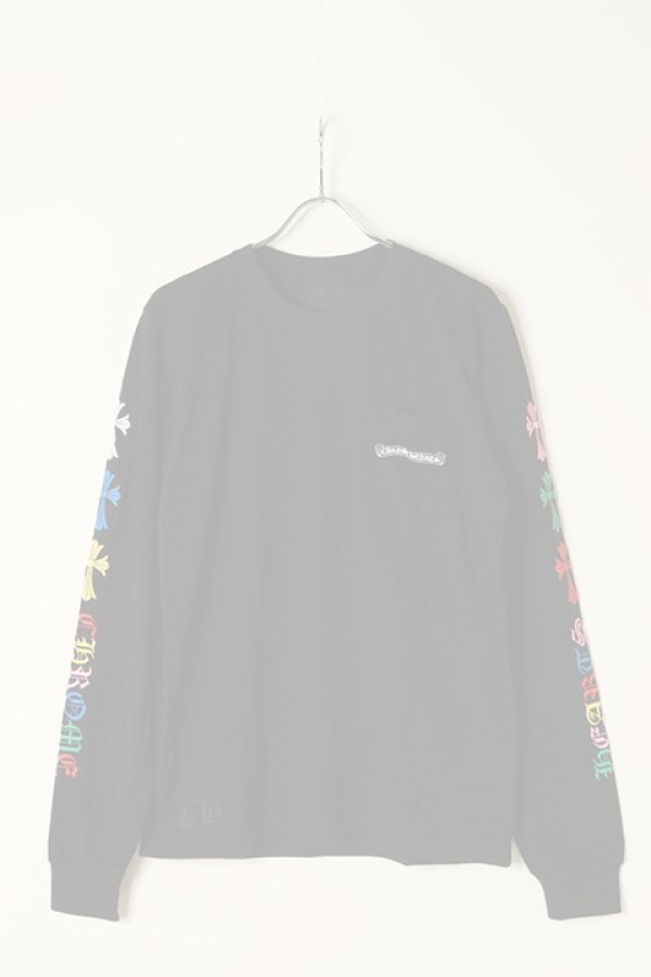 画像5:  {SOLD} CHROME HEARTS クロムハーツ  L/S T-Shirts {408129112BLKMED726-BBA}  :408129112BLKME-M  (5)