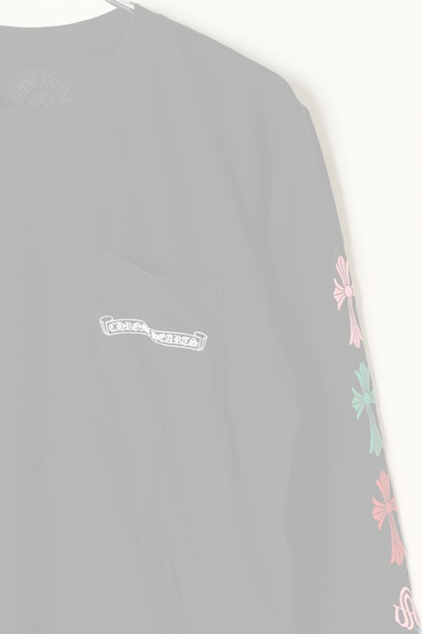 画像6:  {SOLD} CHROME HEARTS クロムハーツ  L/S T-Shirts {408129112BLKMED726-BBA}  :408129112BLKME-M  (6)