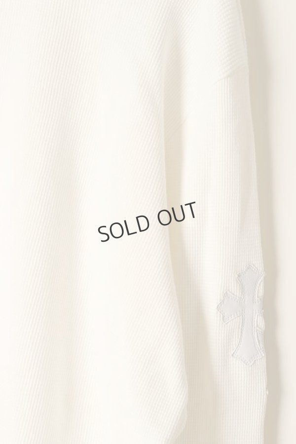 画像3: {SOLD}CHROME HEARTS クロムハーツ ワッフルロングスリーブTシャツ{-BCS} (3)
