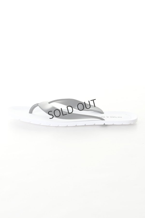 画像2: {SOLD}HENRY&HENRY|ヘンリーアンドヘンリー FLIPPER BICOLORE ビーチサンダル{-AIS} (2)