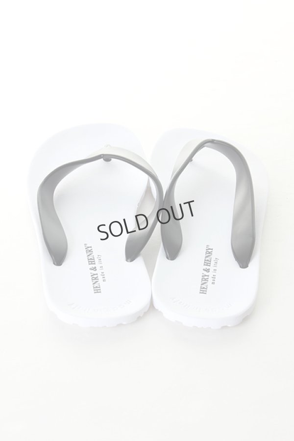 画像4: {SOLD}HENRY&HENRY|ヘンリーアンドヘンリー FLIPPER BICOLORE ビーチサンダル{-AIS} (4)