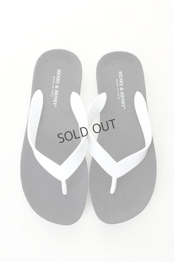 画像3: {SOLD}HENRY&HENRY|ヘンリーアンドヘンリー FLIPPER BICOLORE ビーチサンダル{-AIS} (3)