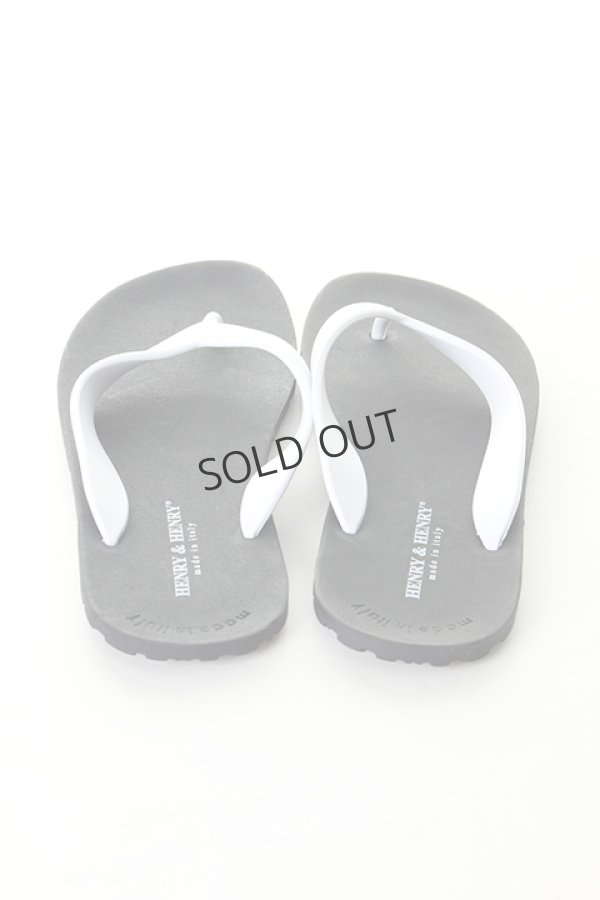 画像4: {SOLD}HENRY&HENRY|ヘンリーアンドヘンリー FLIPPER BICOLORE ビーチサンダル{-AIS} (4)